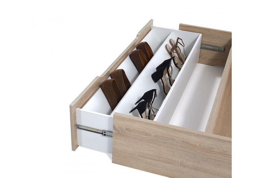 Folding Flex Wooden Ottoman Storage...