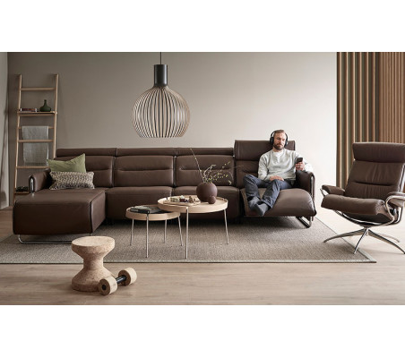 Sofá Relax Stressless Emily Steel