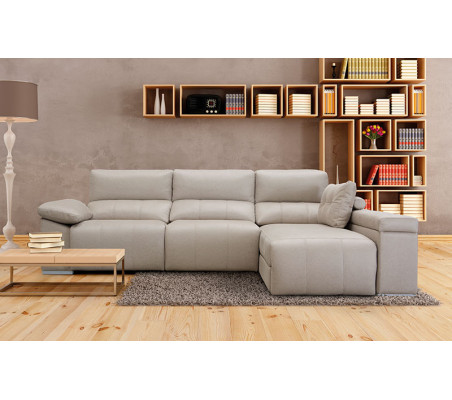 Nightland Elisabeth Relaxsofa mit Chaiselongue und Stauraum