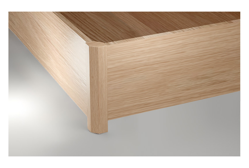 Nightland Ottoman Bett mit Rädern und...