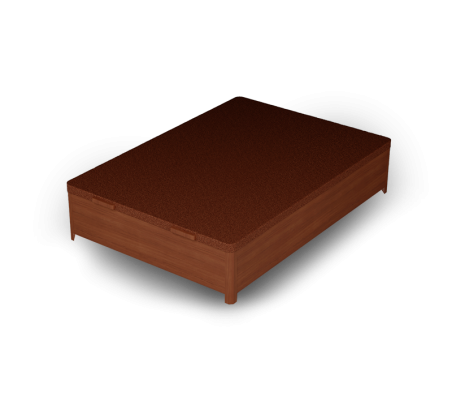 Nightland Ottoman Bett mit Rädern und Hebemechanismus