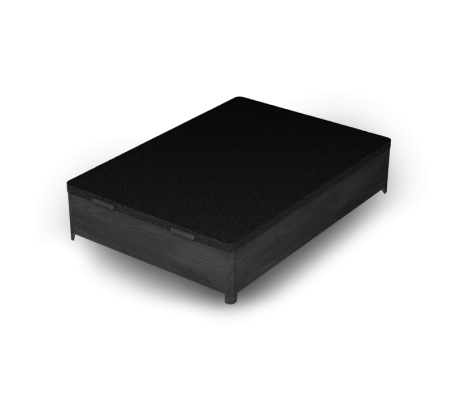 Nightland Ottoman Bett mit Rädern und Hebemechanismus