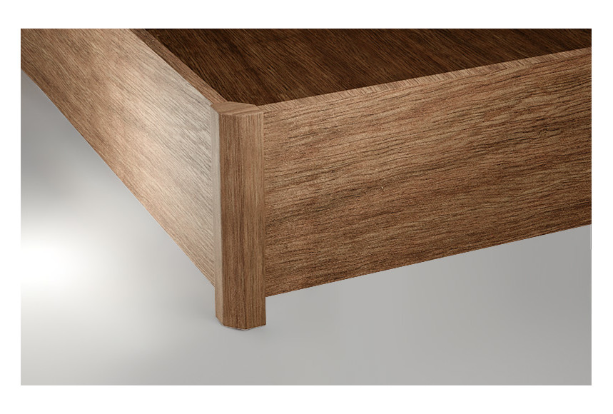 Nightland Ottoman Bett mit Rädern und...