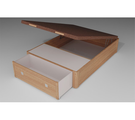 Nightland Persa Ottomans Bett mit Schubladen