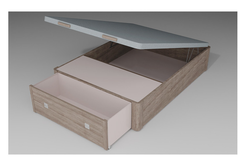 Nightland Persa Ottoman Bed with Drawers