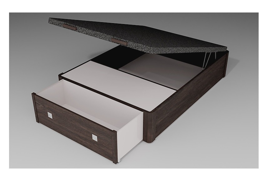Nightland Persa Ottoman Bed with Drawers