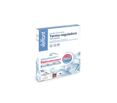 Velfont Thermoregulierende Kissenbezug 2 Seiten