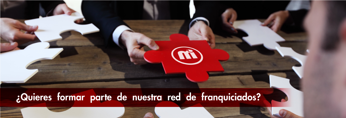 &iquest;Quieres formar parte de nuestra red de franquicias?
